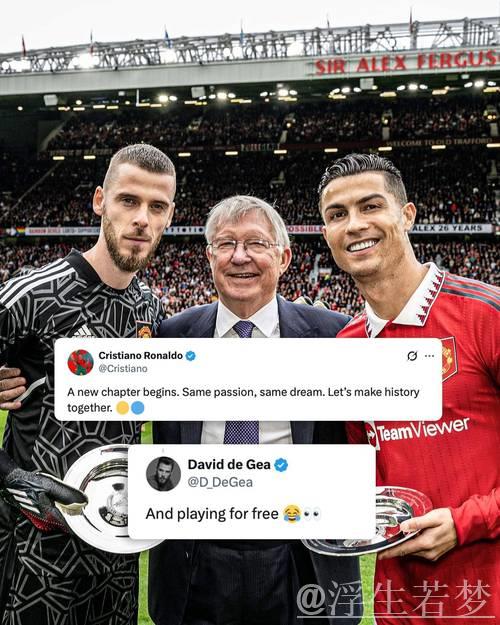 C罗晒与胜利续约庆祝,年薪2亿欧登顶,德赫亚幽默评论免费踢球 C罗晒与胜利续约庆祝,年薪2亿欧登顶,德赫亚幽默评论免费踢球